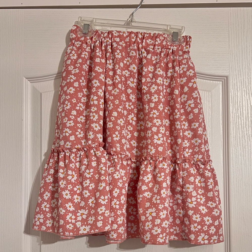 Ditsy Floral Short Skirt